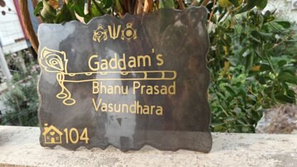 Name & House Plates